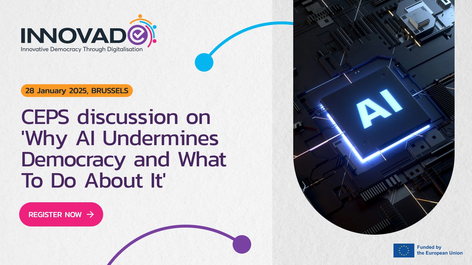 Banner to promote the CEPS event